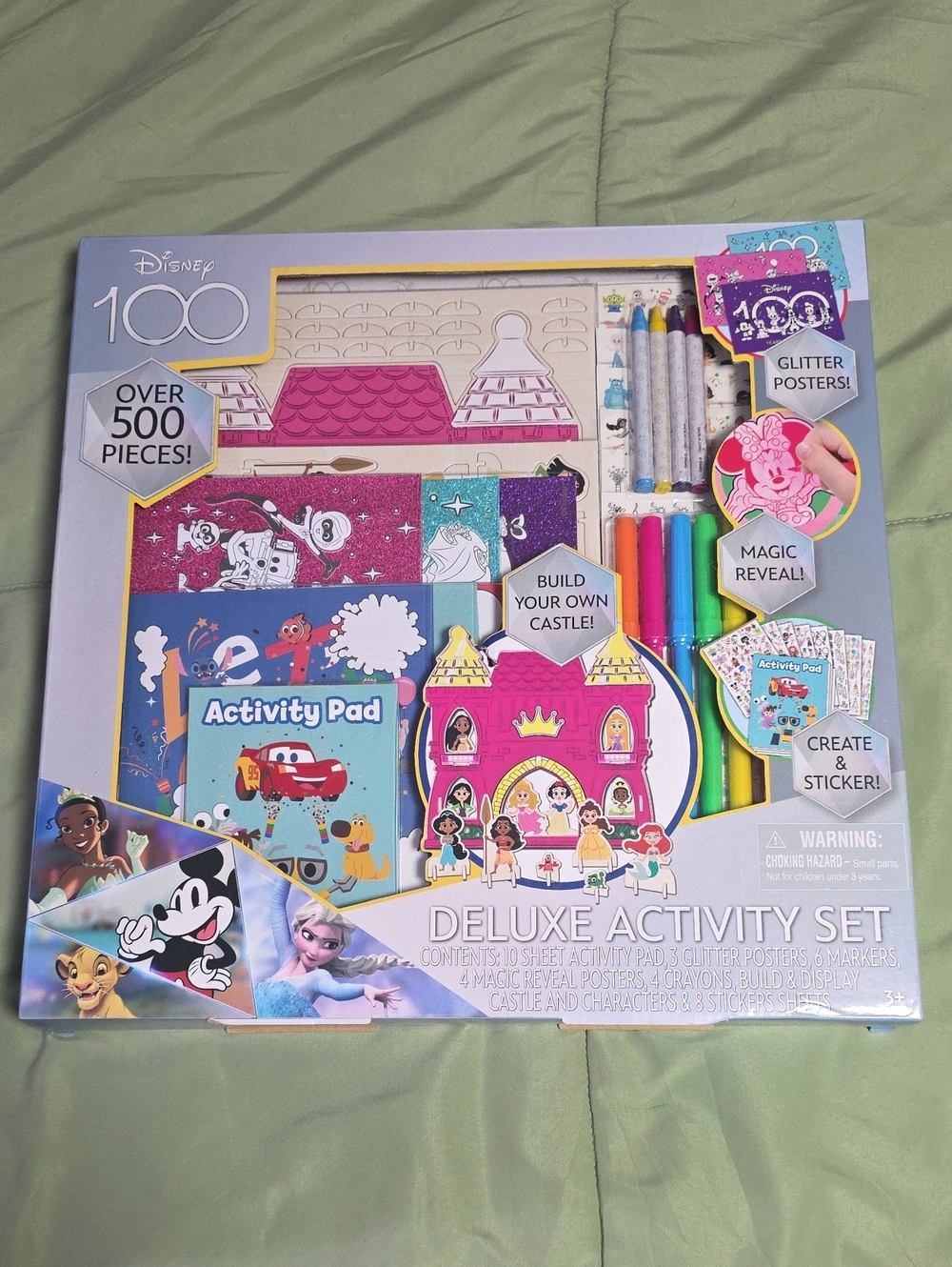 Disney Pink & Purple Deluxe Activity Set — Castle Creative Kit